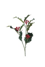 Boltze Home Boltze Home Decoratietak Hulst met rode besjes H50cm