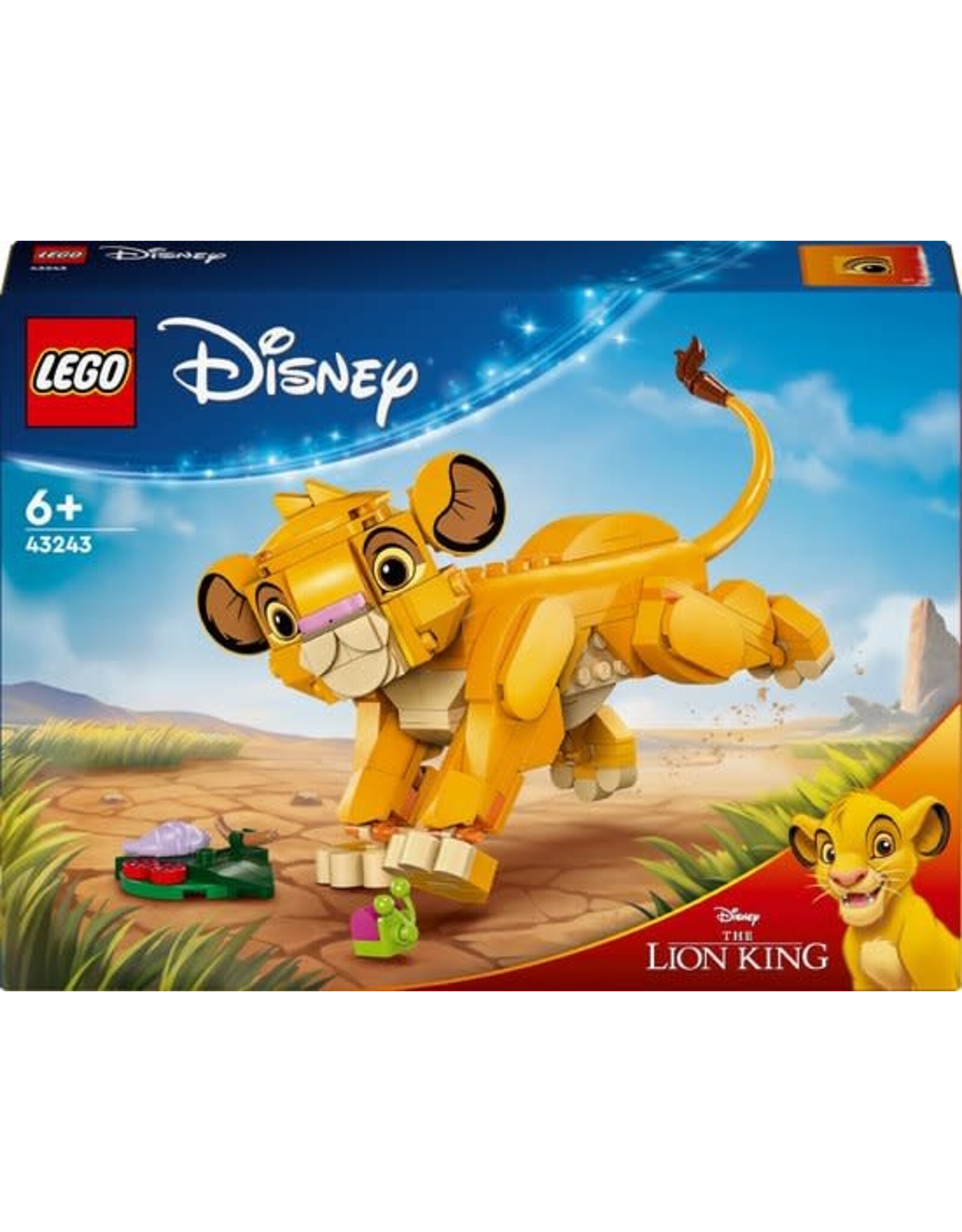 LEGO LEGO Disney Simba de Leeuwenkoning als welp - 43243