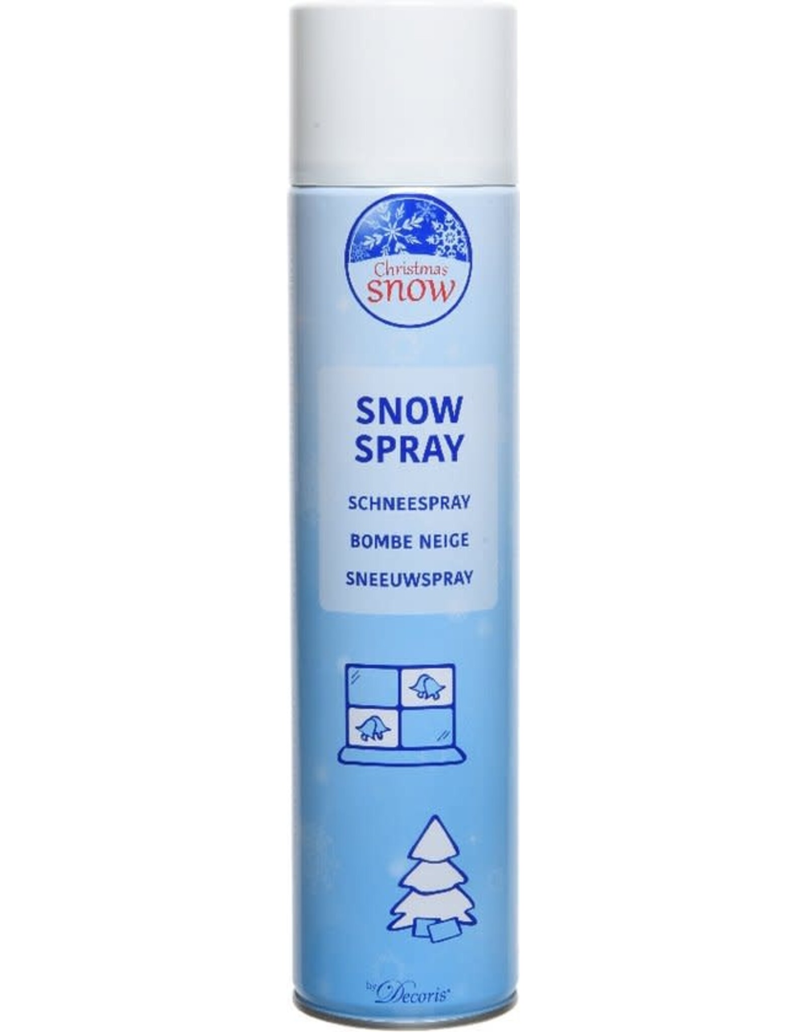 Decoris Sneeuwspray 600ml wit