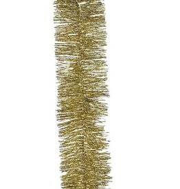 Decoris Decoris lametta guirlande goud  - D 7 x H 270 cm
