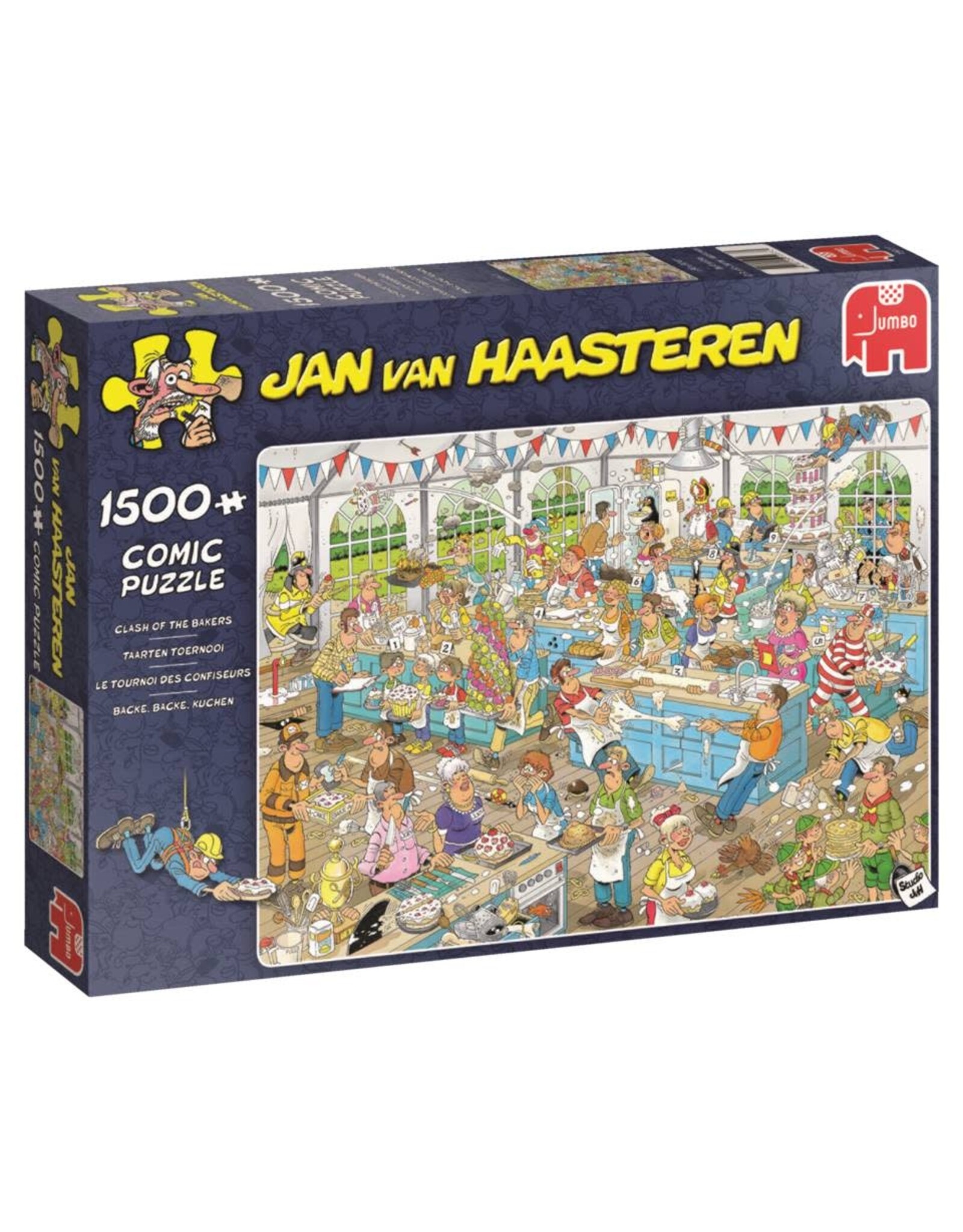 JUMBO Jan van Haasteren Taarten Toernooi 1500 stukjes