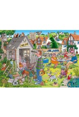 JUMBO Wasgij Destiny 28 - De mancave van pa! - 1000 stukjes puzzel - Legpuzzel