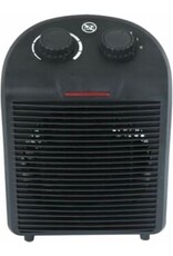 hotserie Hotserie Ventilatorkachel 2000W - 2 Warmtestanden - Zwart