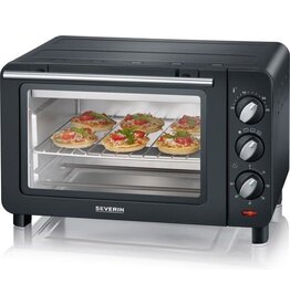 SEVERIN Severin TO 2042 grill-oven 14 l 1200 W Zwart