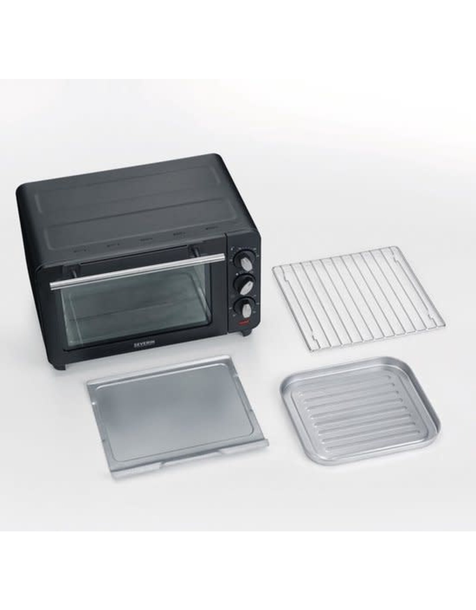 SEVERIN Severin TO 2042 grill-oven 14 l 1200 W Zwart