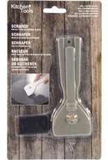 KITCHEN TOOLS Keramische kookplaat schraper | incl 5 mesjes