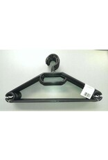 MERKLOOS Kleerhangers kledinghangers plastic 41cm zwart pak a 10 stuks