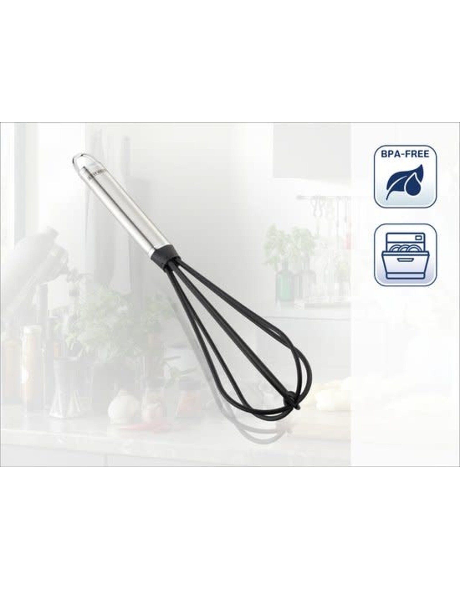 LEIFHEIT Leifheit Sterling garde nylon - 32 cm - rvs - zwart