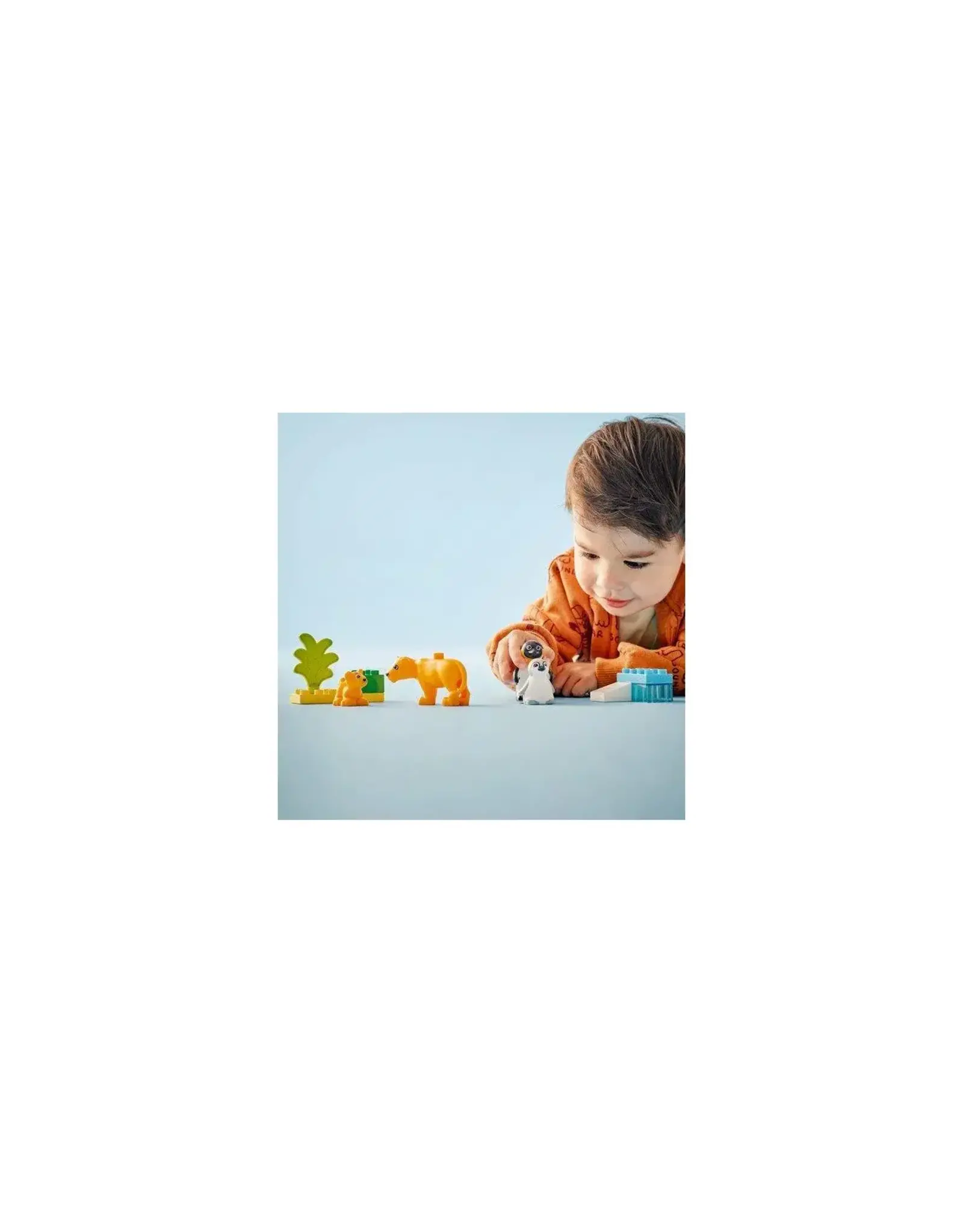 Lego duplo 10442 LEGO DUPLO Town Families van wilde dieren Pinguïns en leeuwen