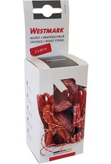 WESTMARK Westmark Binddraad voor BBQ vlees 2x60m rood/wit
