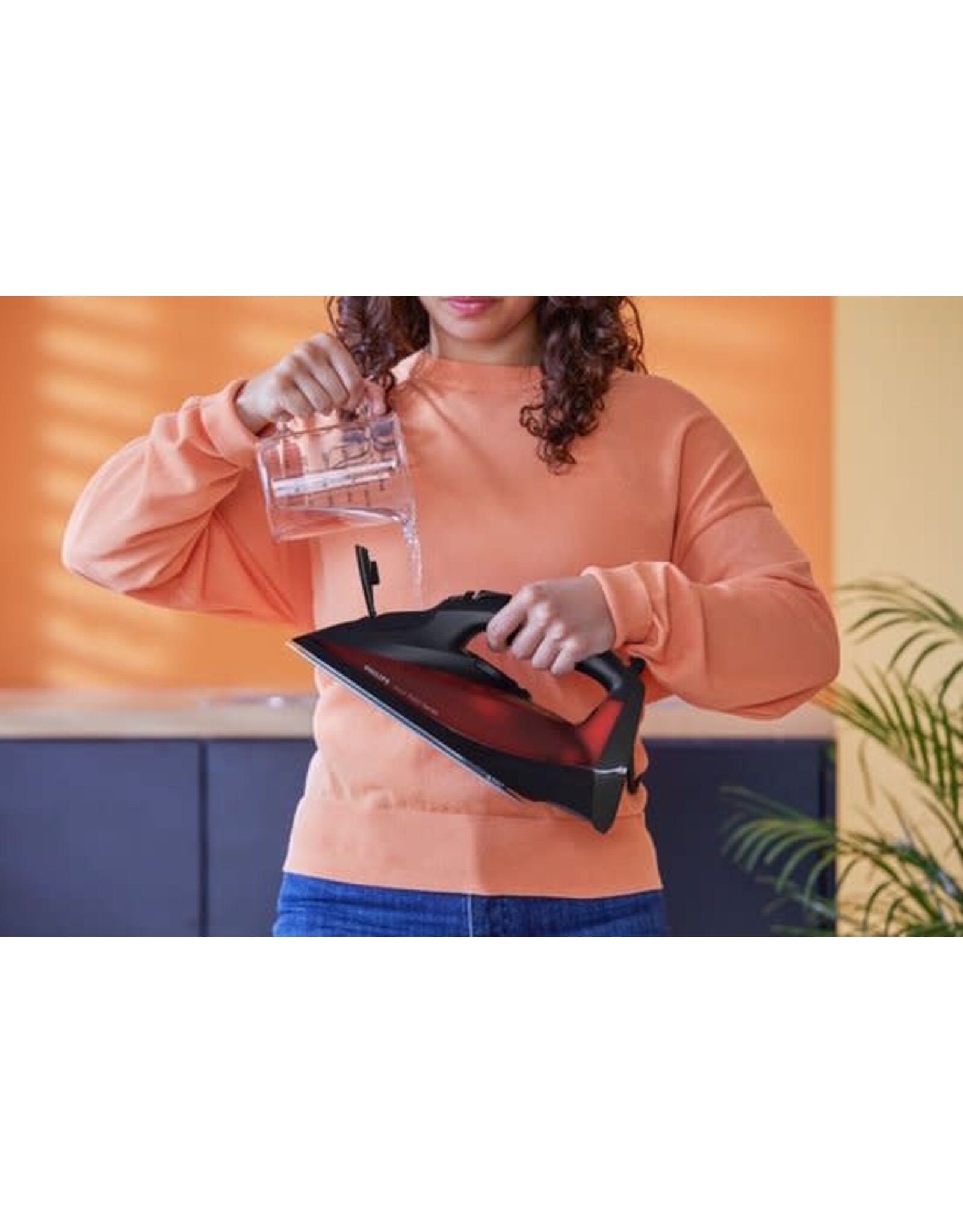 PHILIPS Philips Dst7022/40 7000 Series Hv - Stoomstrijkijzer - Zwart/Rood