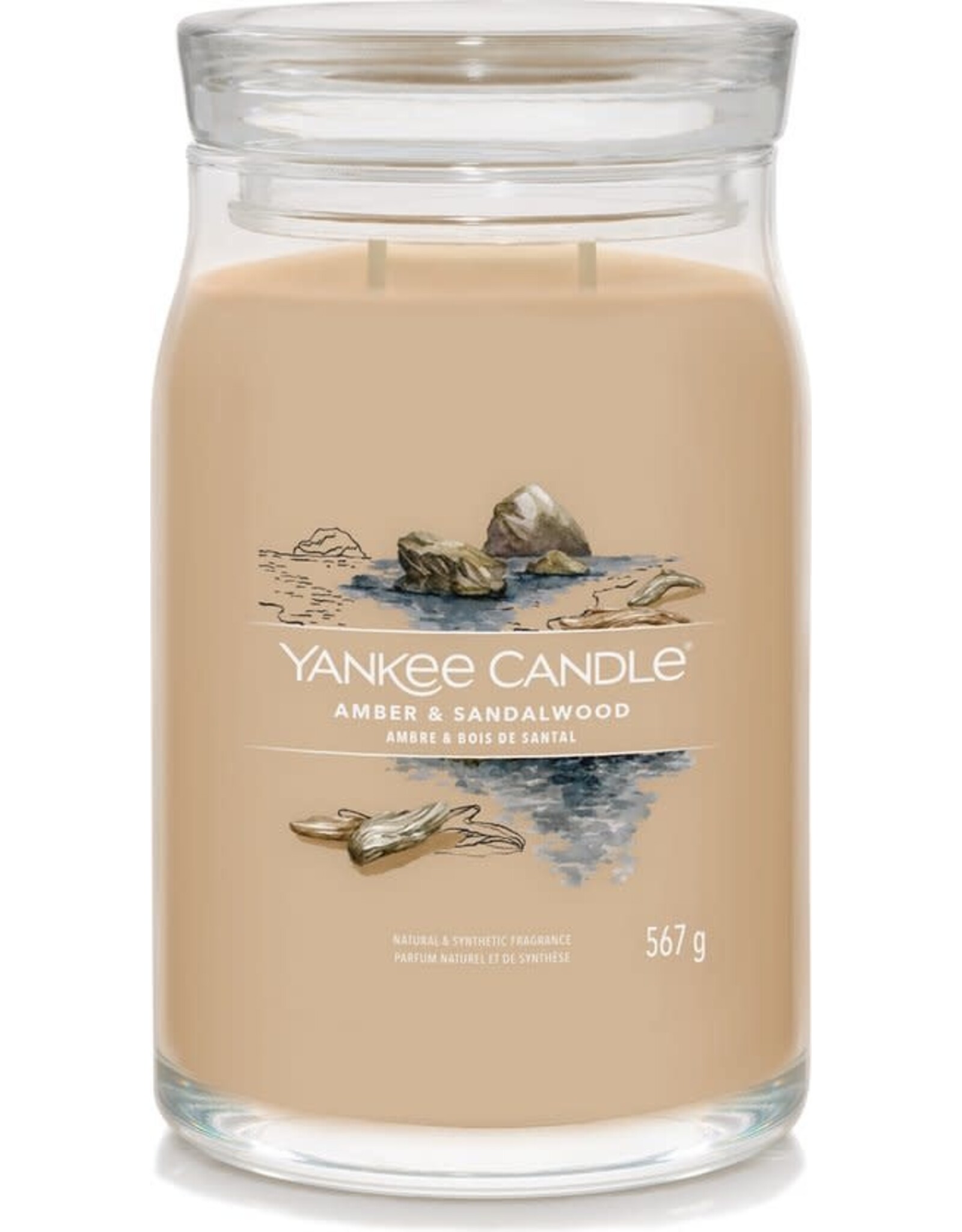 Yankee Candle Yankee Candle - Amber & Sandalwood Signature Large Jar