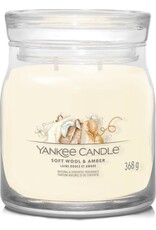 Yankee Candle Yankee Candle Signature Soft Wool & Amber Medium Jar