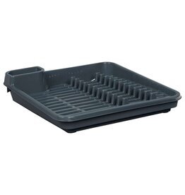 MERKLOOS Afdruiprek met onderblad 40x40cm zwart of wit