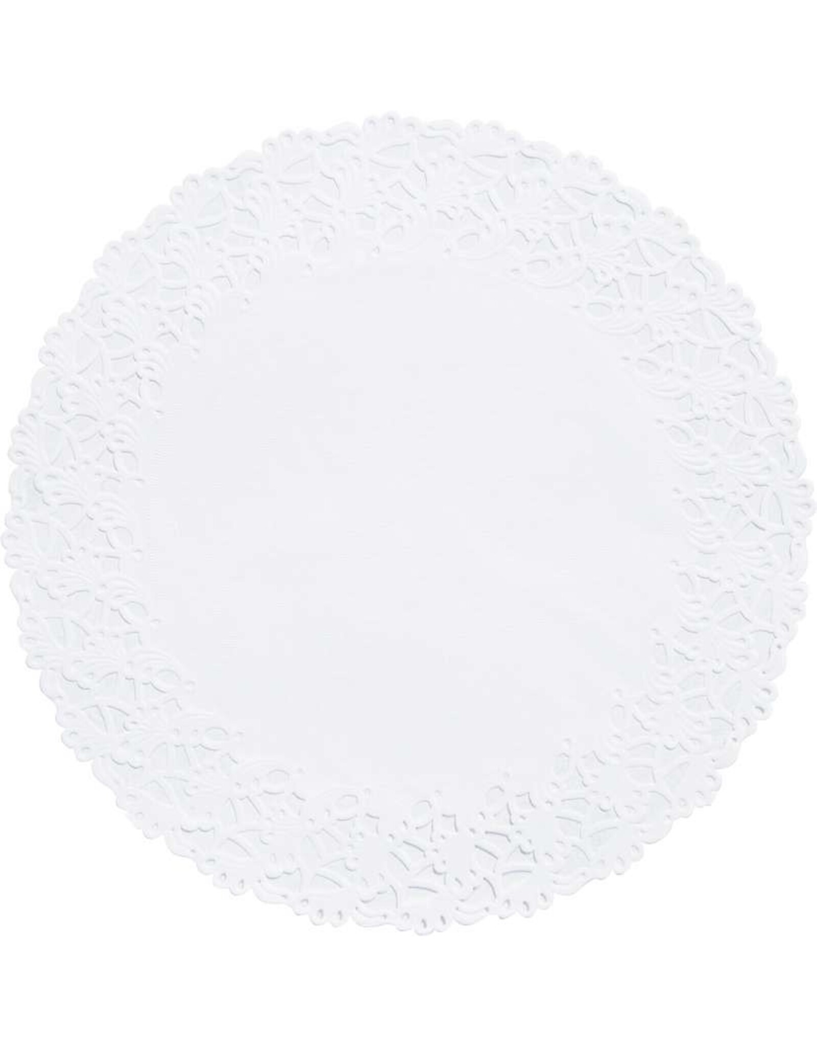 Duni Duni Taartrandenset 6 stuks wit Ø36cm