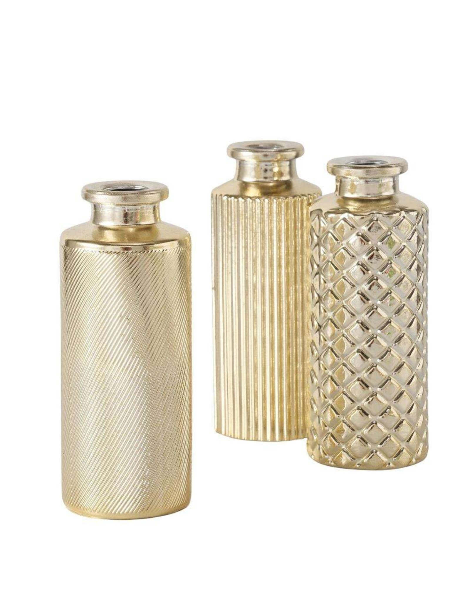Boltze Home Boltze Home Vaas Adore 13,5cm gelakt goud