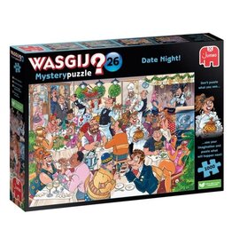 JUMBO JUMBO PUZZEL WASGIJ RETRO MYSTERIE 26 DATE NIGHT 1000 STUKJES