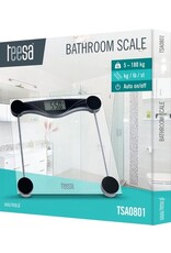 TEESA Teesa TSA0801 - Digitale personenweegschaal, transparant glas