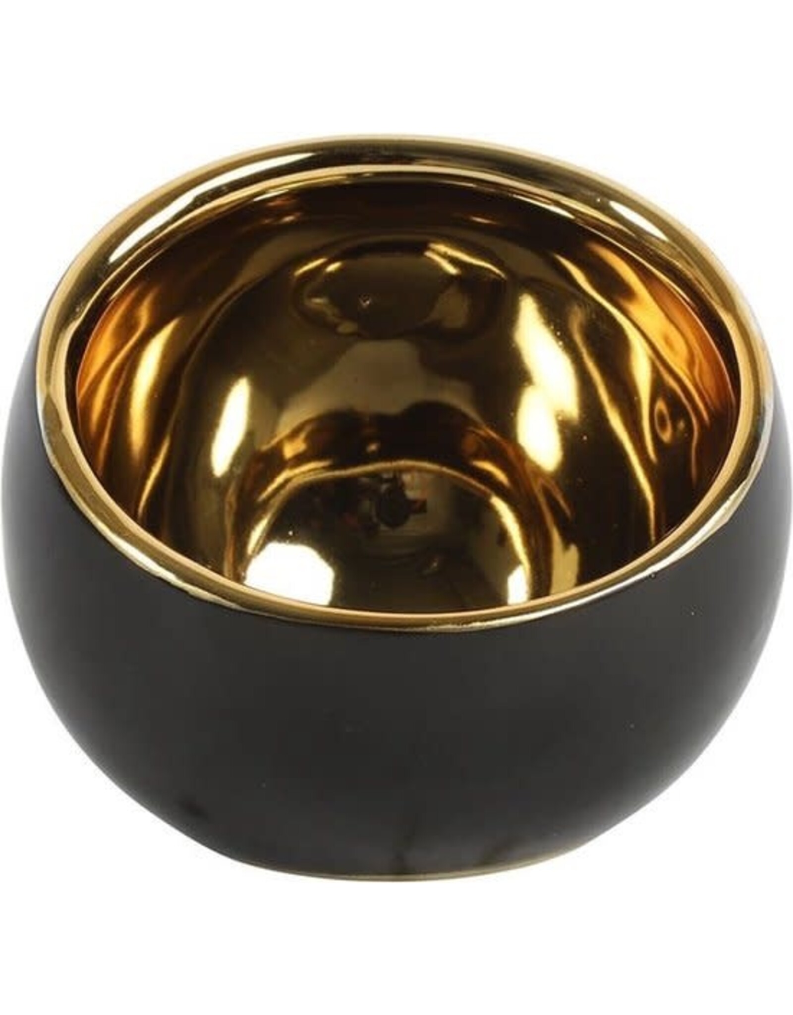 COUNTRYFIELD Theelichth rond Veneta L zwart