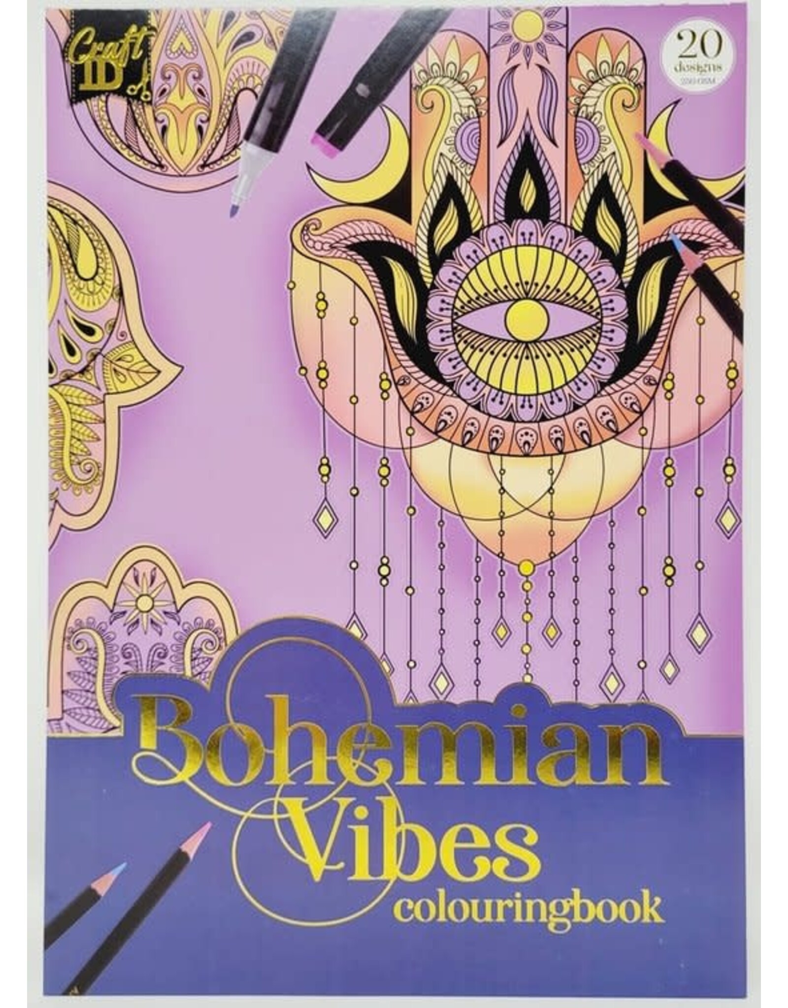 Craft ID Bohemain vibes kleurboek