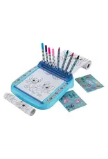 SAMBRO Stitch Tekenbord met Rol Kleurset, 12dlg.