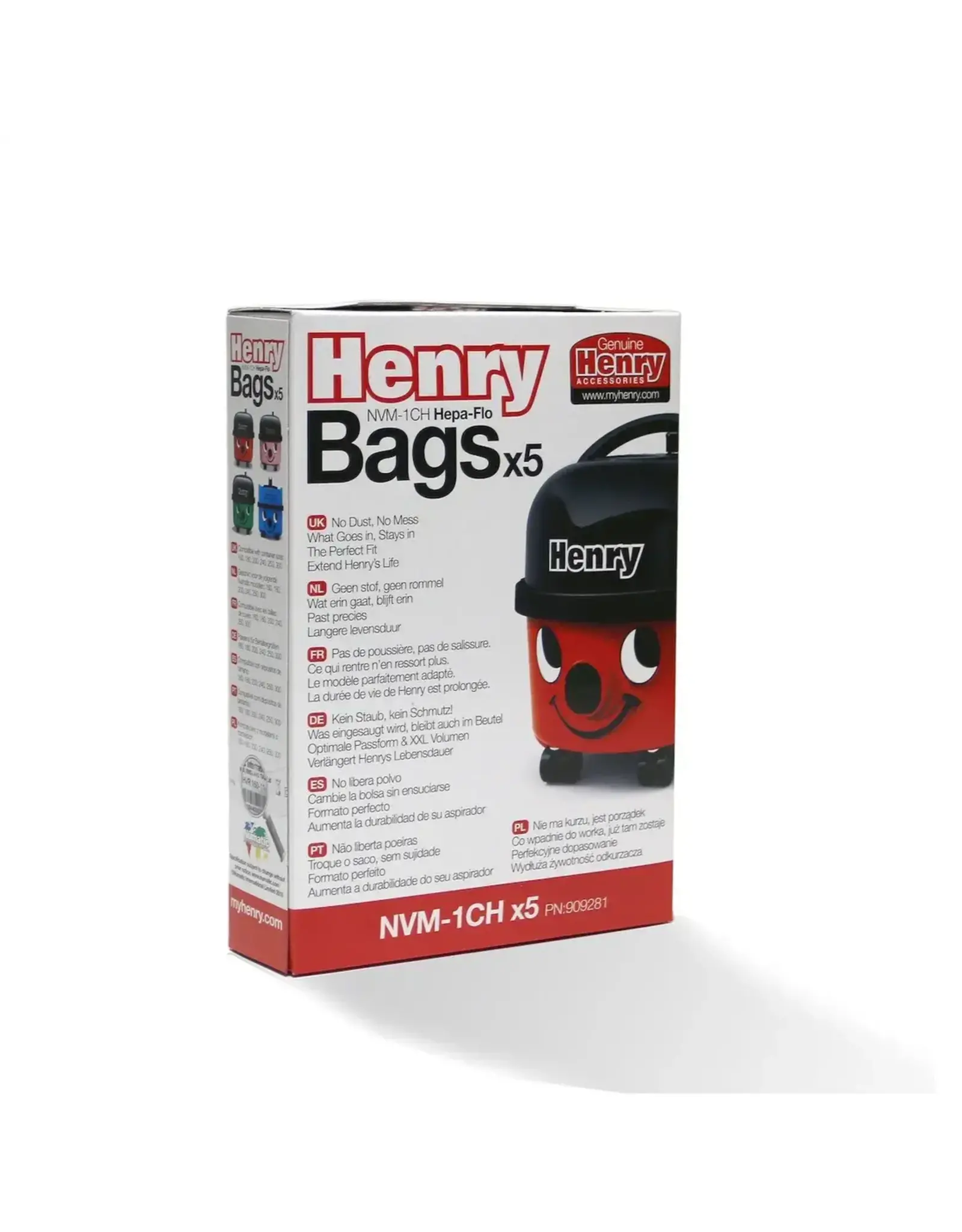 NUMATIC Numatic NVM-1CH (5 STUKS) Wit