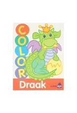 CUBERDON Dikke Lijnen Kleurboek Color - Draak