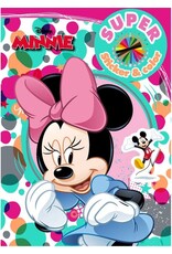 BSN Minnie Mouse Super Sticker & Color Kleurboek