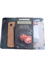COMBEKK Combekk - snijplanken 3 stuks - Recycled Paper Cutting Board - eco friendly