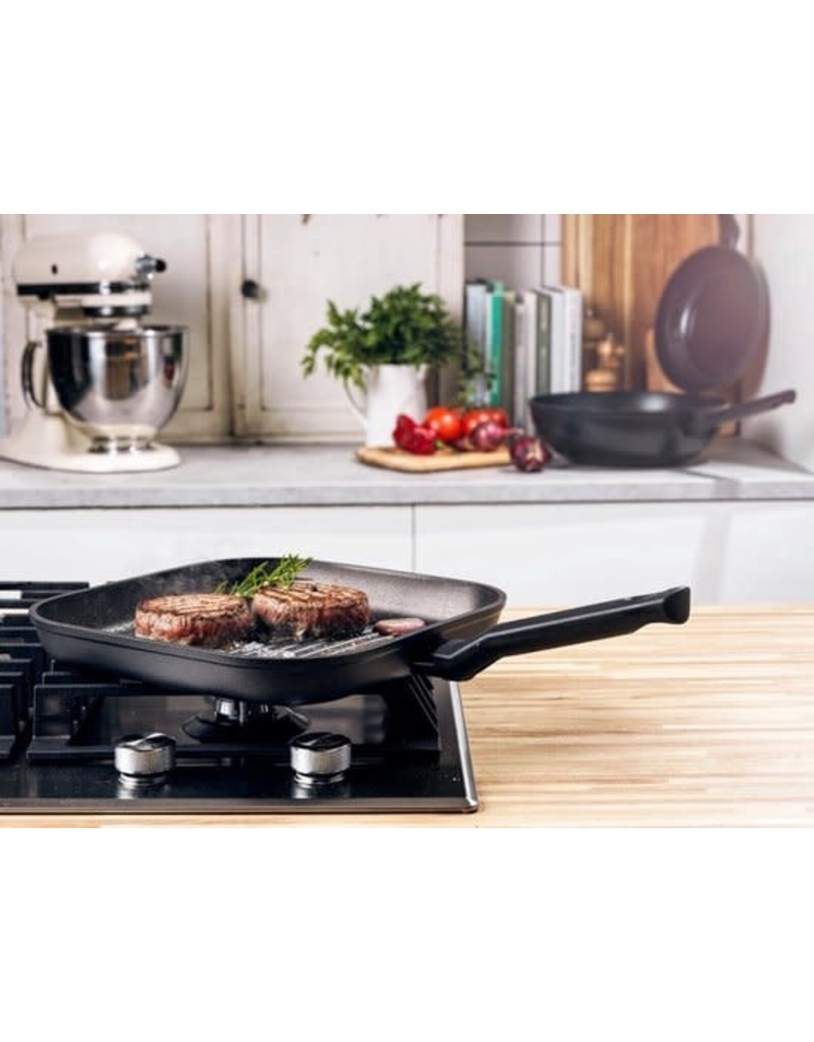BK BK Easy Induction grillpan 26x26 cm PFAS VRIJ