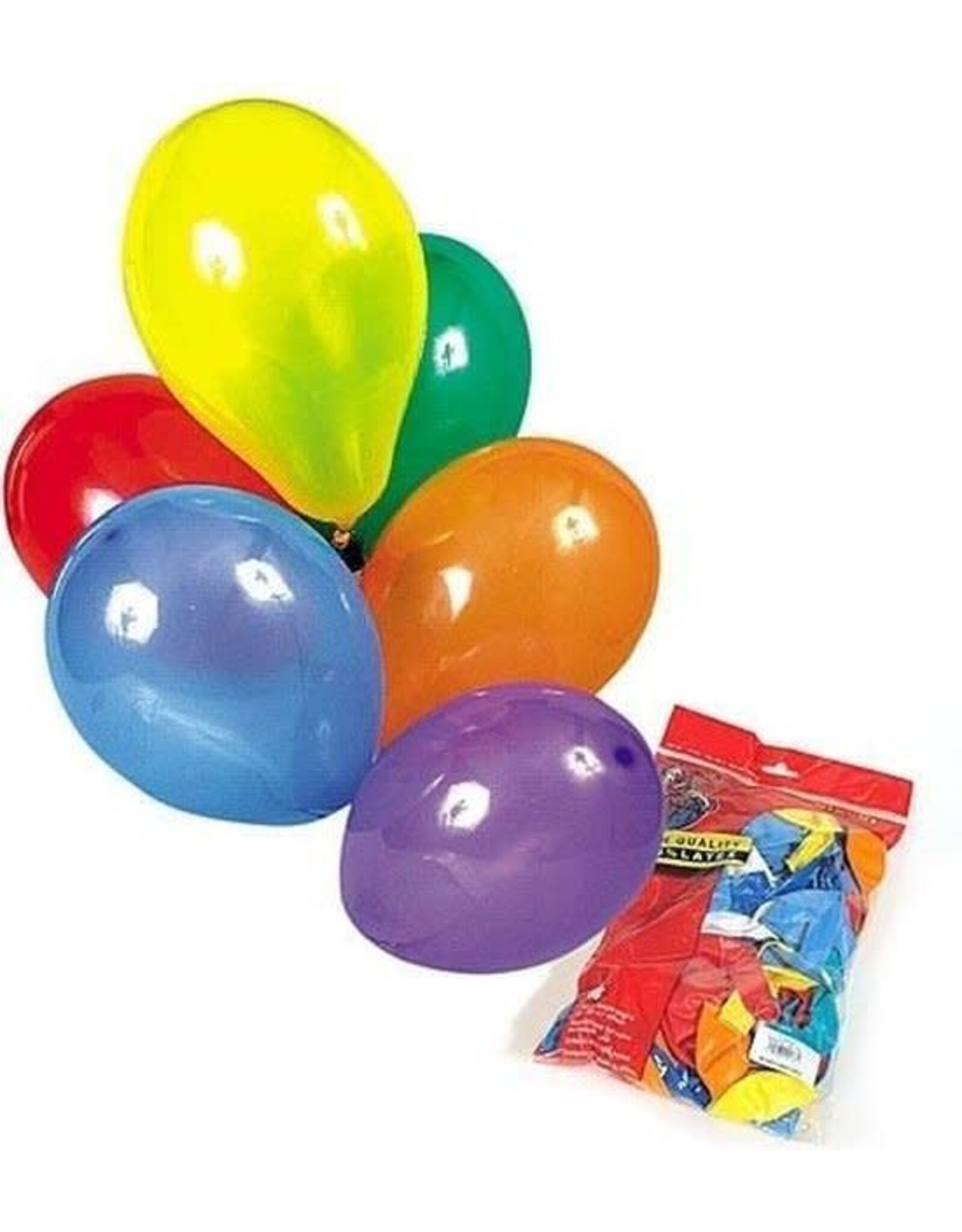 Globos Ballon diverse kleuren ø 25 cm 100 stuks
