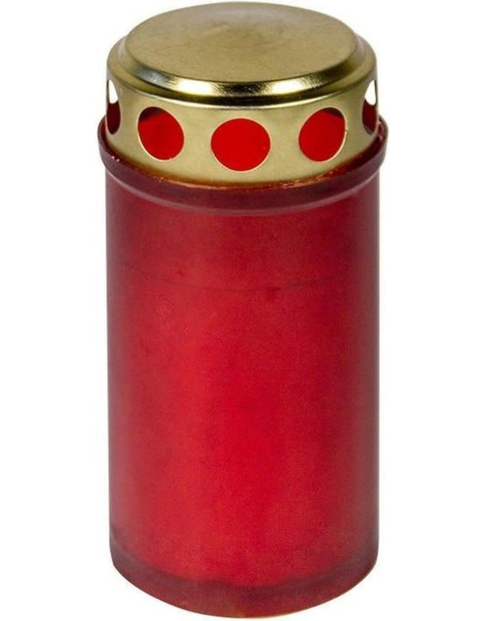 Grafkaars rood met gouddeksel