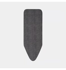 BRABANTIA Brabantia Strijkplankhoes C - 124 x 45 cm - Complete Set - Denim Black