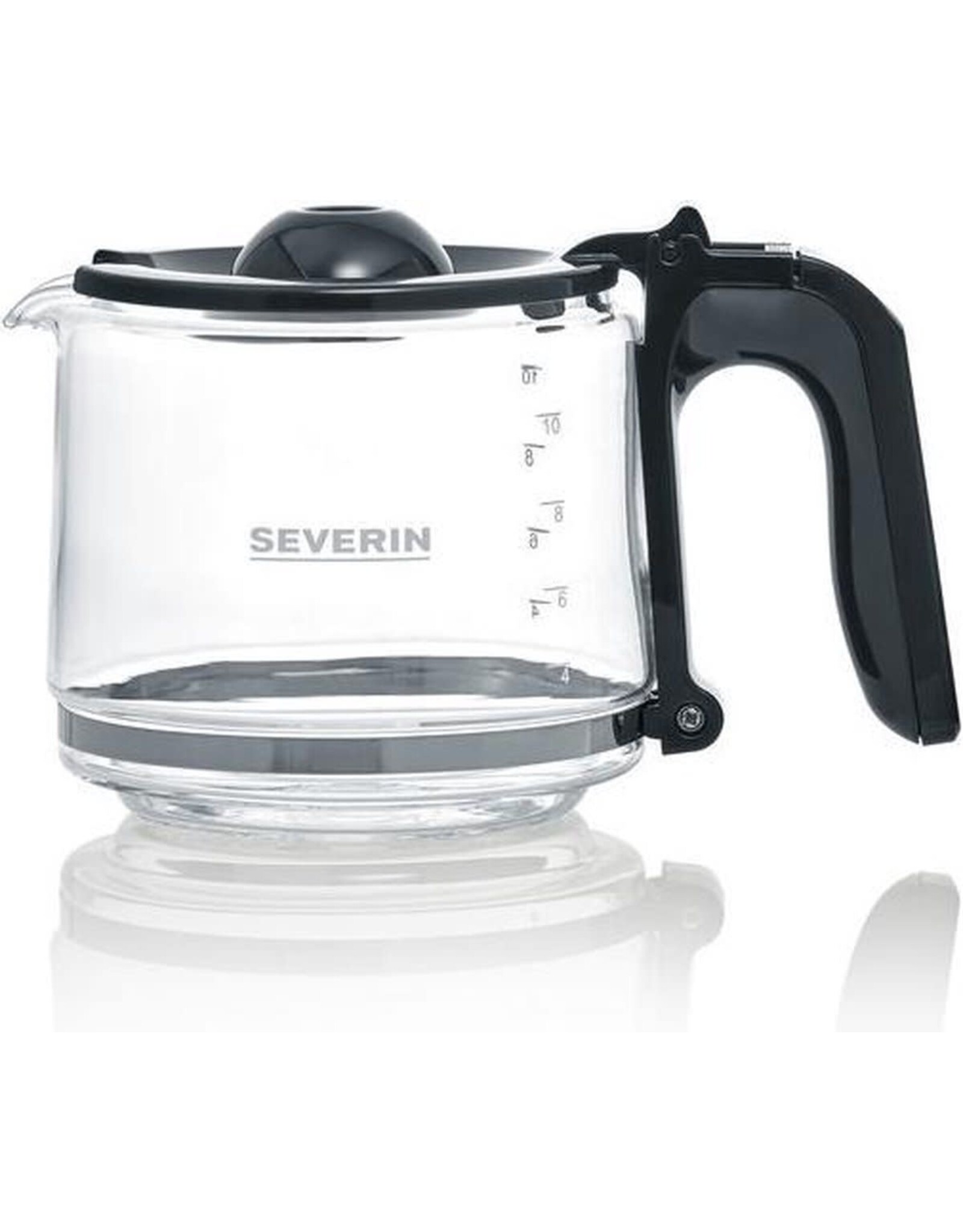SEVERIN Severin KA 4816 Koffiezetapparaat Wit met glazen kan
