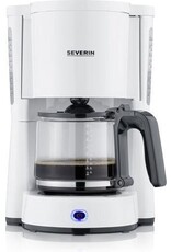 SEVERIN Severin KA 4816 Koffiezetapparaat Wit met glazen kan