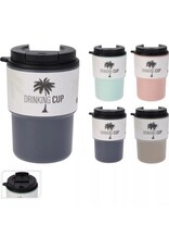 MERKLOOS Drinkbeker to go - 290 ml. - kunststof - koude of warme dranken