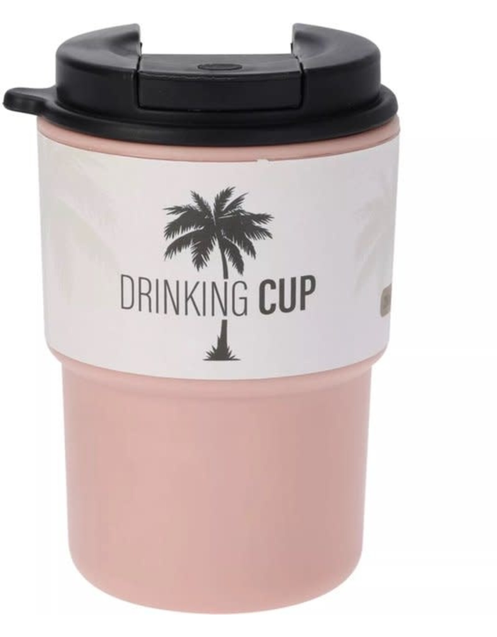 MERKLOOS Drinkbeker to go - 290 ml. - kunststof - koude of warme dranken