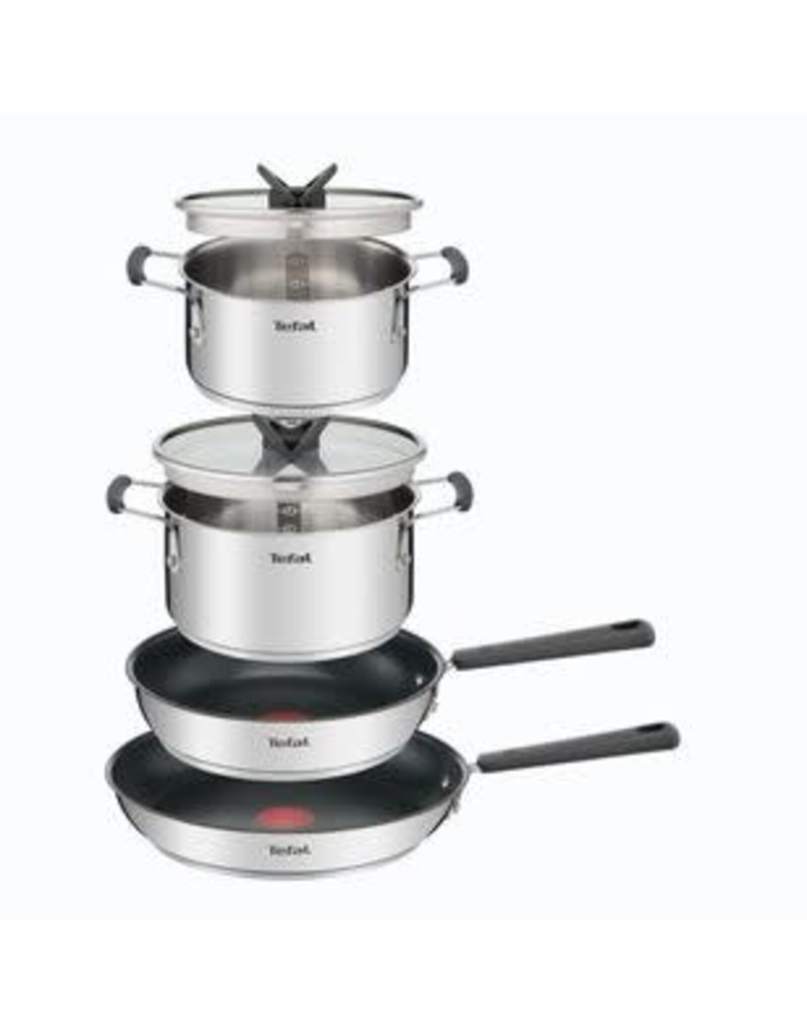 TEFAL Tefal Opti'Space Pannenset 4-delig - Inductie
