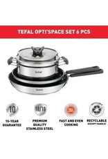 TEFAL Tefal Opti'Space Pannenset 4-delig - Inductie