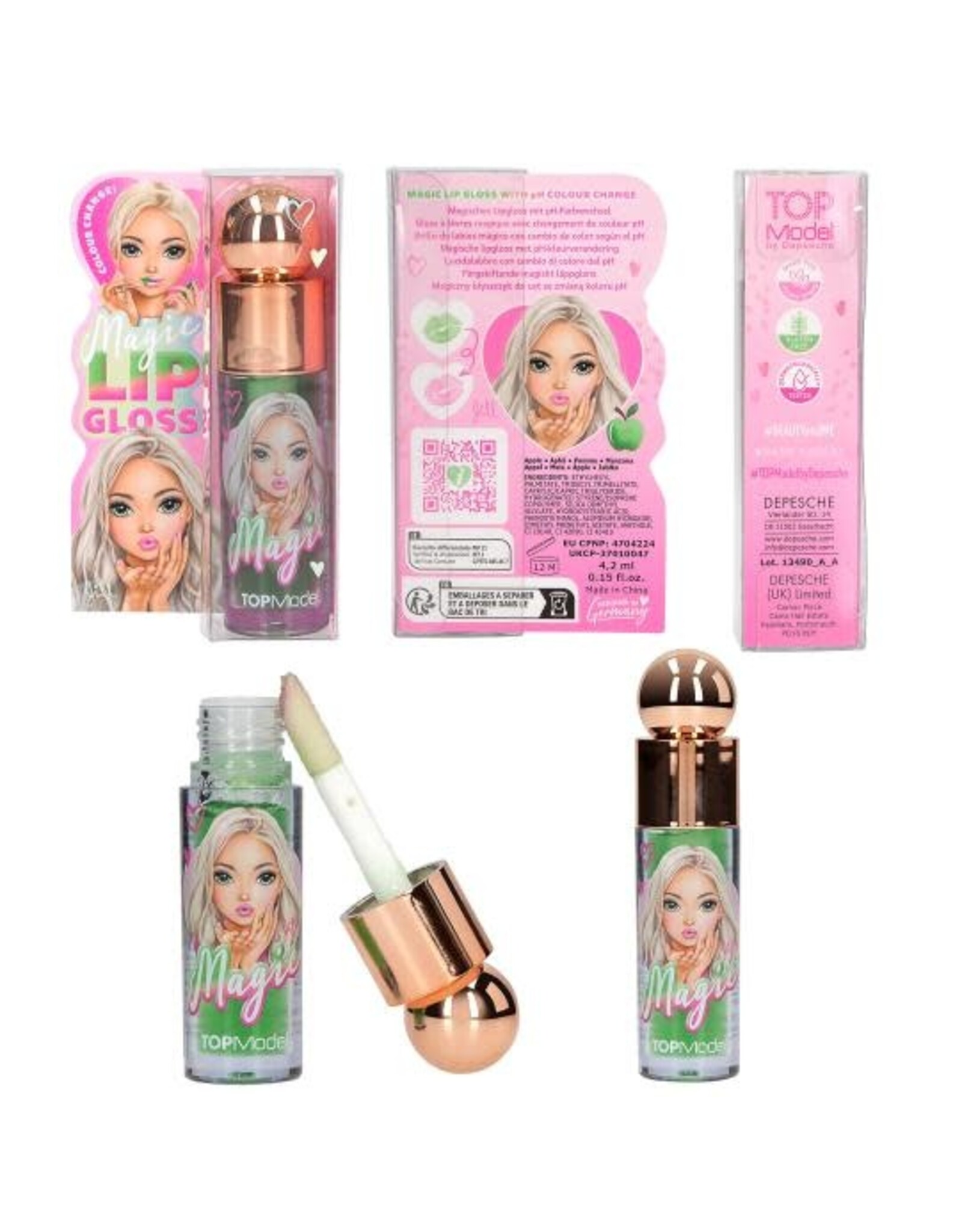 TOPMODEL TOPModel magic lipgloss BEAUTY and ME