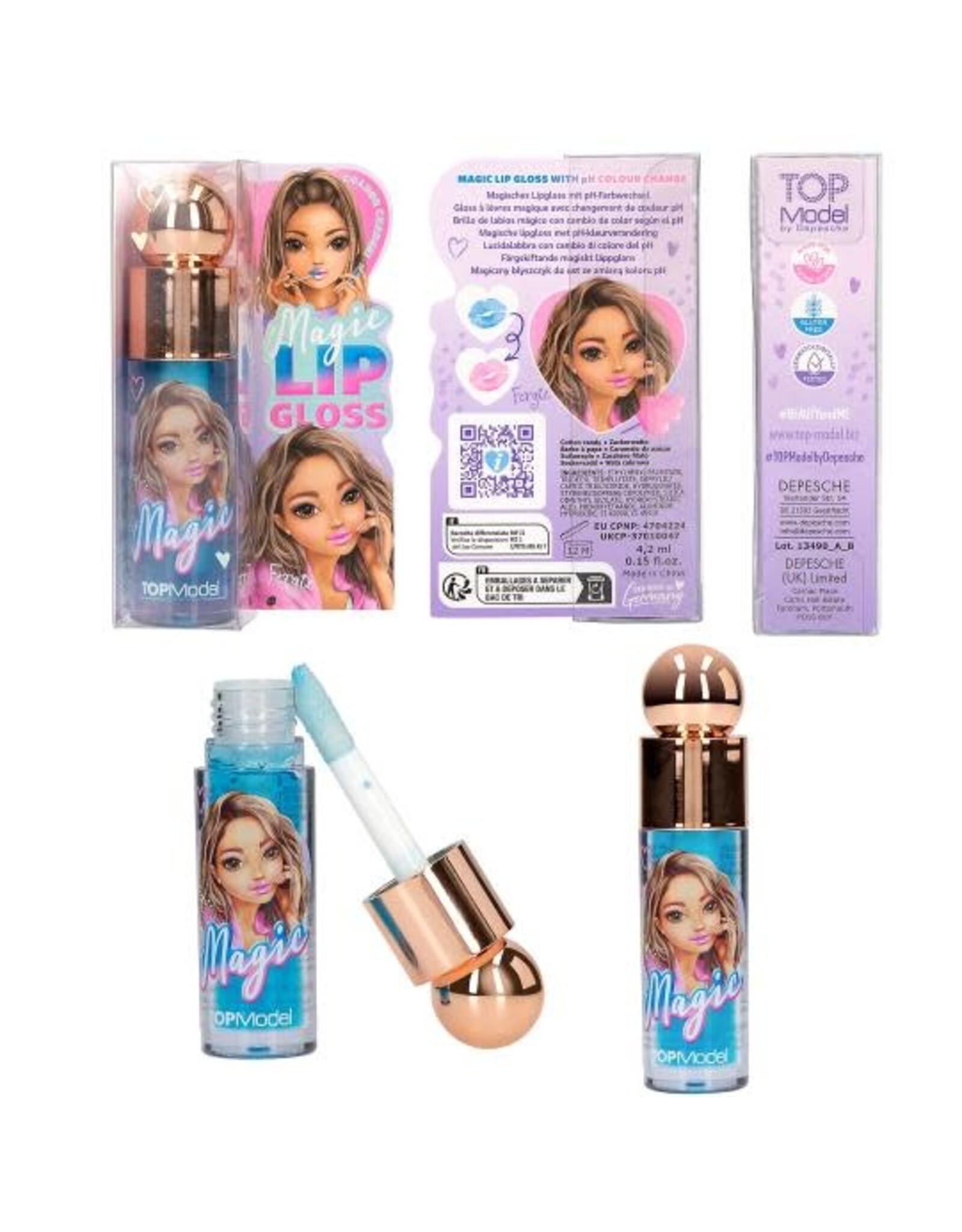 TOPMODEL TOPModel magic lipgloss BEAUTY and ME