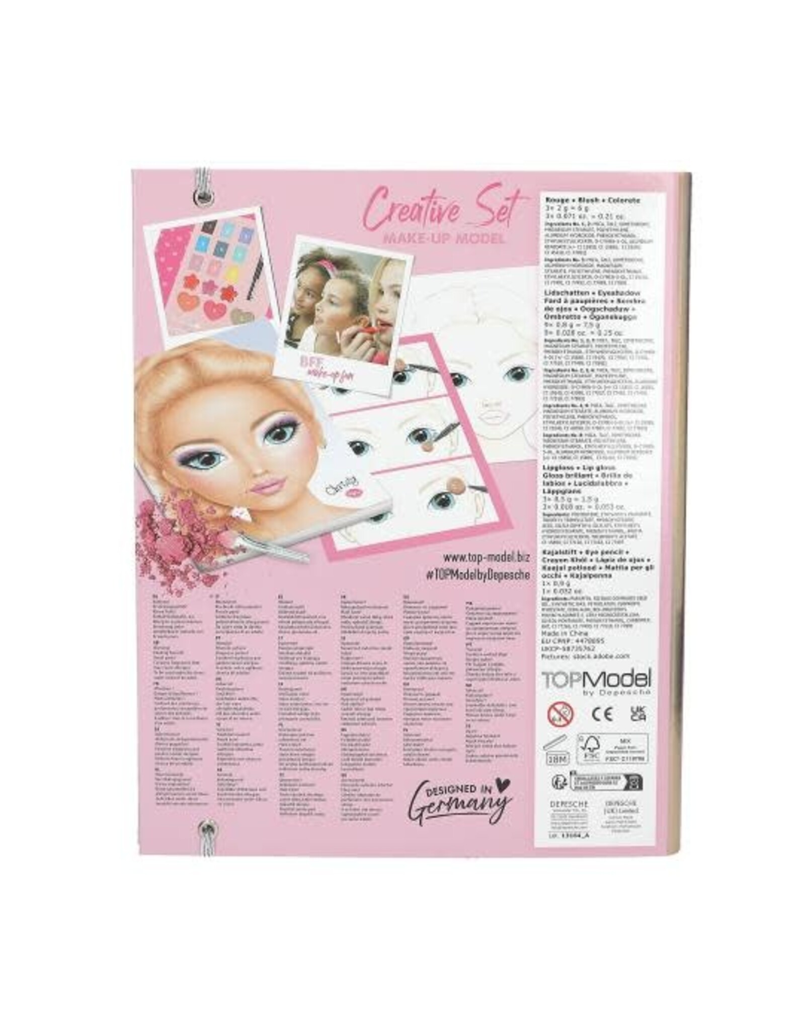Depesche TOPModel make-up creatiemap