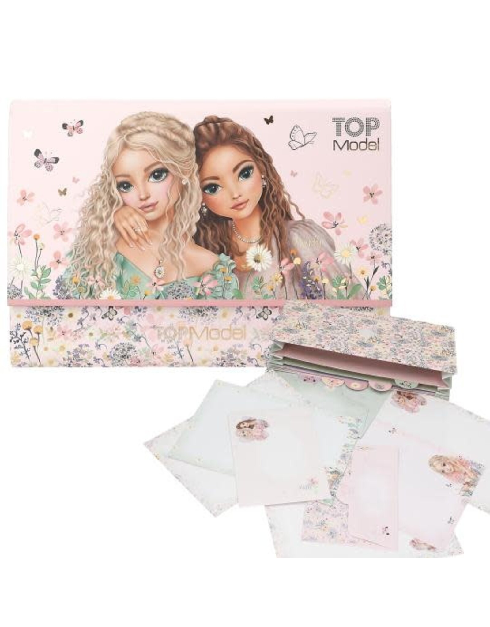 Depesche TOPModel briefpapier in registermap SUMMER FEELING