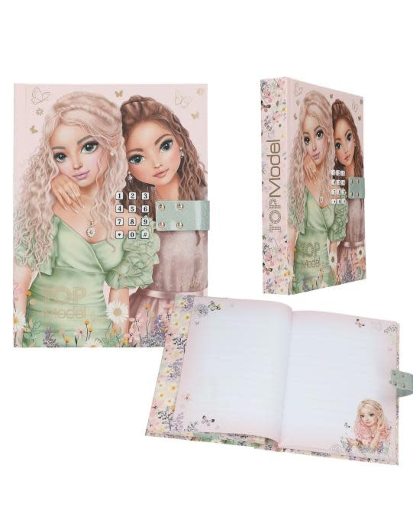 Depesche TOPModel dagboek met code en geluid SUMMER FEELING