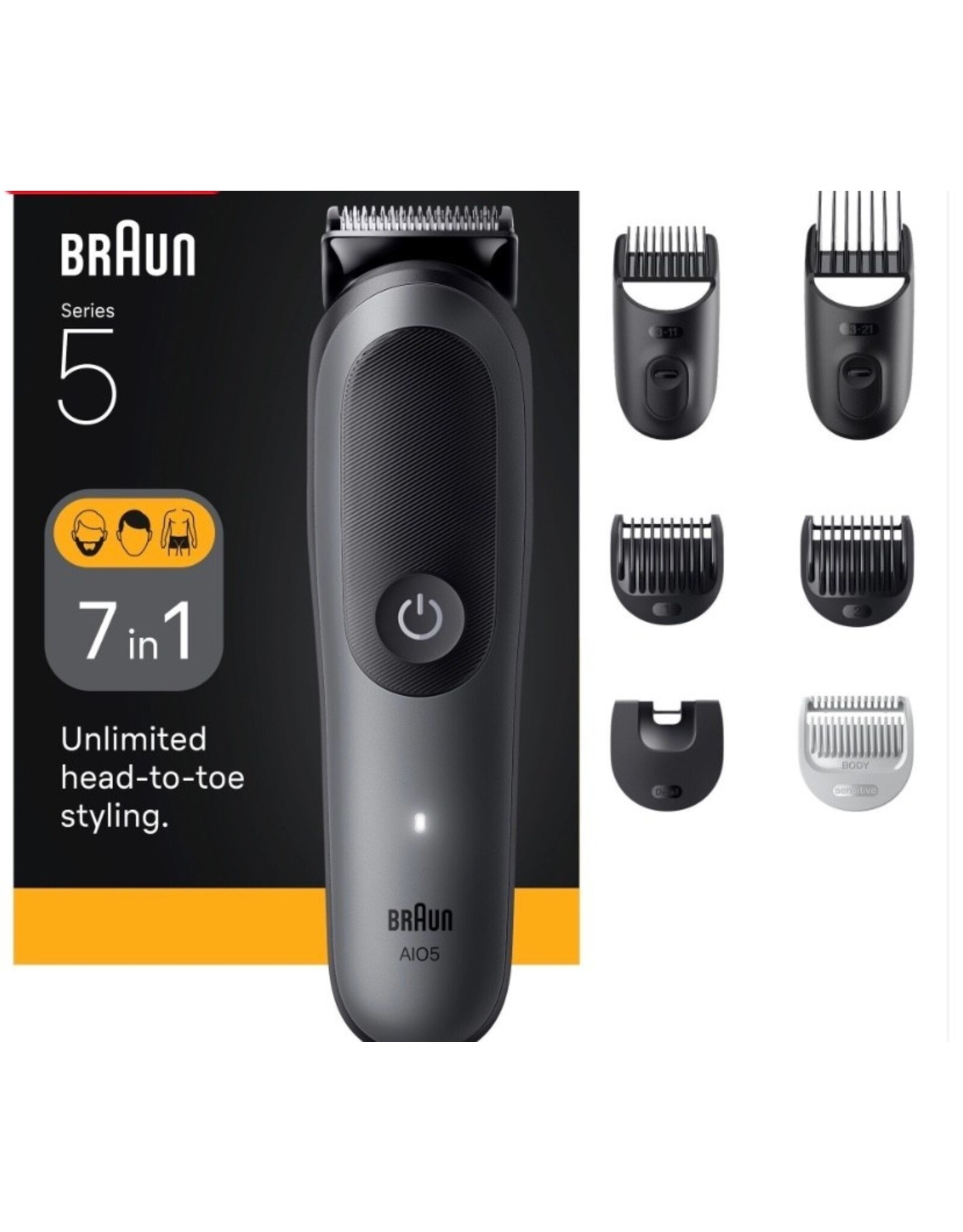 BRAUN Braun All-in-One Series 5, 7-in-1 Groomingset