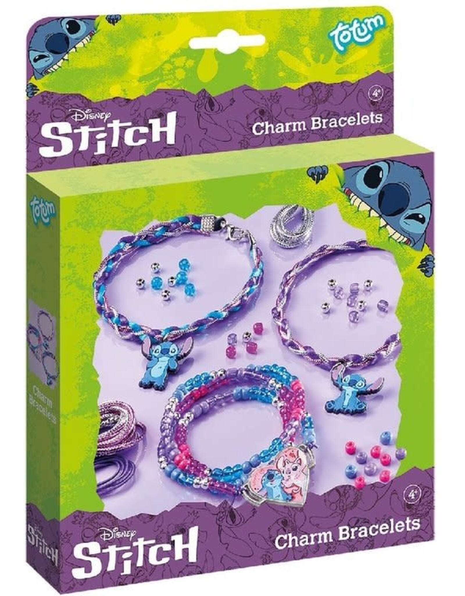 DISNEY Disney Lilo en Stitch Totum 3 bedel armbandjes maken met kralen