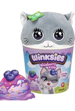 Silverlit Winksies Blueberry Kitten - Interactieve knuffel in een ijsbeker