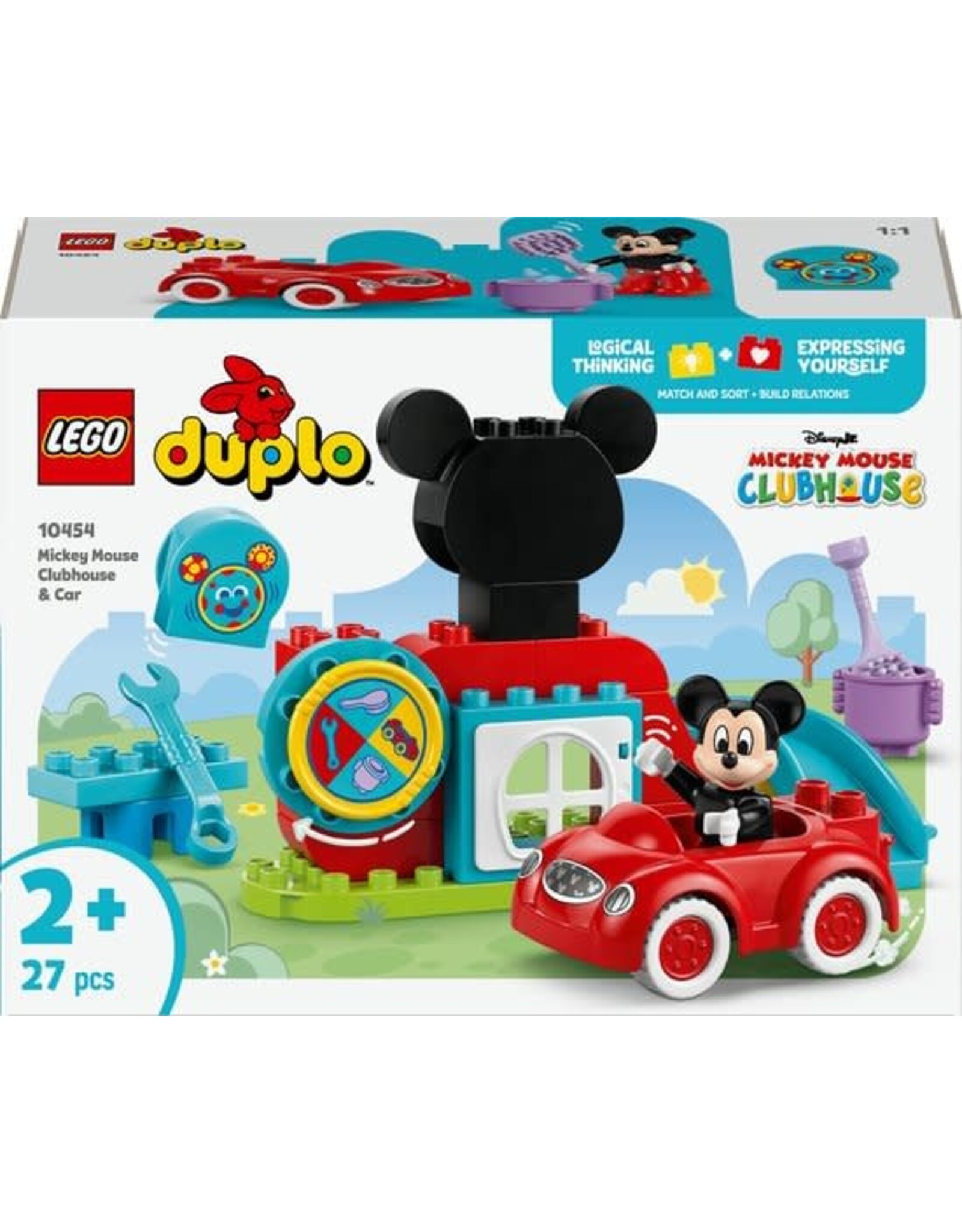 Lego duplo LEGO DUPLO ǀ Disney Mickey Mouse Clubhuis en Auto - 10454