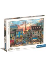 clemontoni Clementoni - Puzzel - 1000 Stukjes - Straatbeeld van Parijs - Puzzel Voor Volwassenen - High Quality Collection