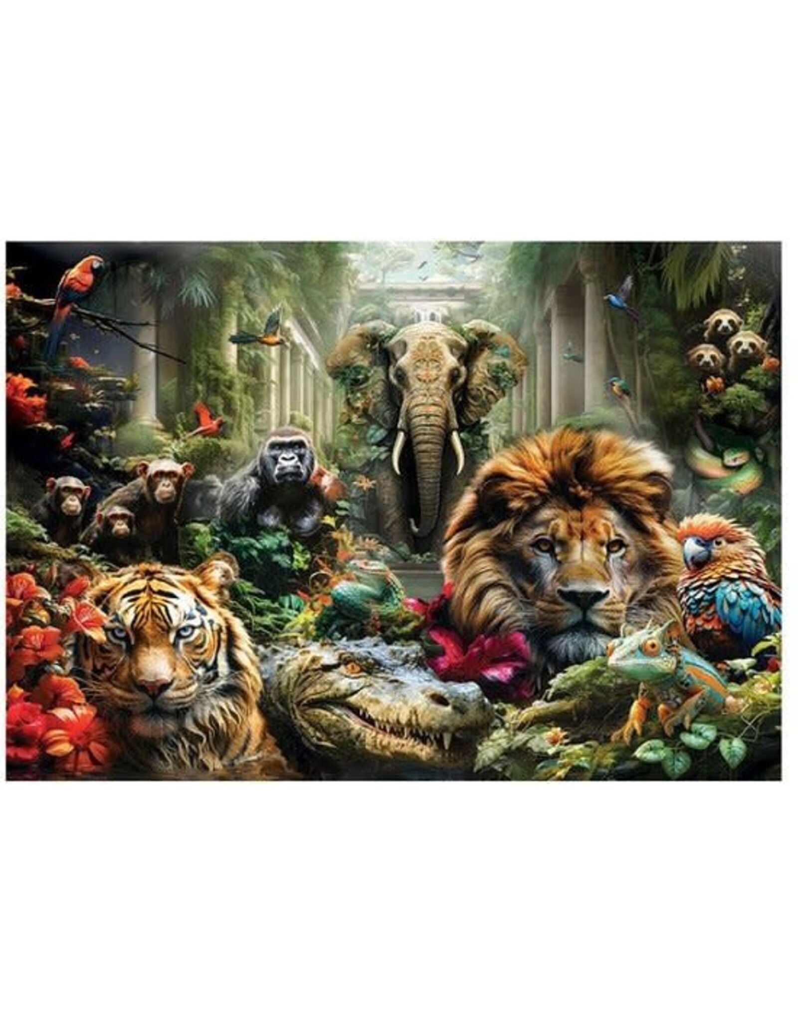 clemontoni Clementoni - Puzzel - 1000 Stukjes - Mystic Jungle